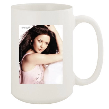 Catherine Zeta-Jones 15oz White Mug