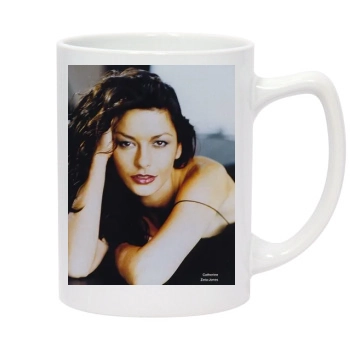 Catherine Zeta-Jones 14oz White Statesman Mug