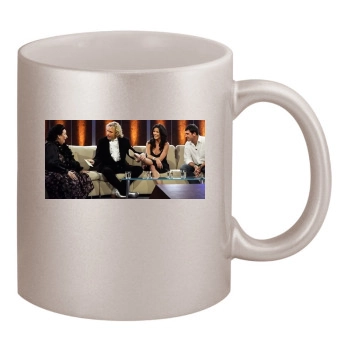 Catherine Zeta-Jones 11oz Metallic Silver Mug