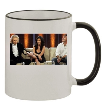 Catherine Zeta-Jones 11oz Colored Rim & Handle Mug