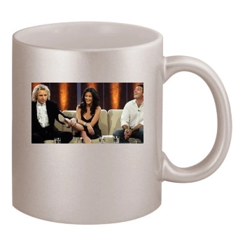 Catherine Zeta-Jones 11oz Metallic Silver Mug