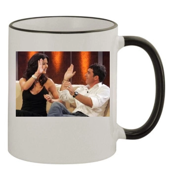 Catherine Zeta-Jones 11oz Colored Rim & Handle Mug