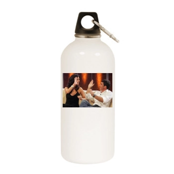 Catherine Zeta-Jones White Water Bottle With Carabiner