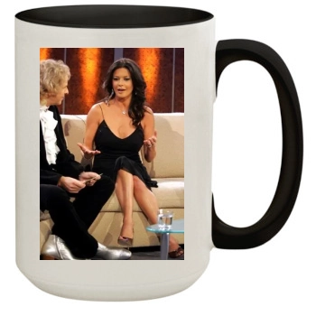 Catherine Zeta-Jones 15oz Colored Inner & Handle Mug