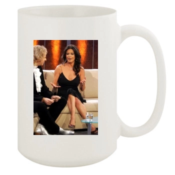 Catherine Zeta-Jones 15oz White Mug