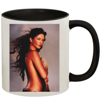 Catherine Zeta-Jones 11oz Colored Inner & Handle Mug