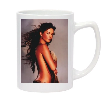 Catherine Zeta-Jones 14oz White Statesman Mug