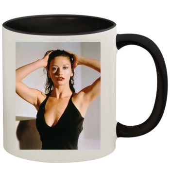 Catherine Zeta-Jones 11oz Colored Inner & Handle Mug