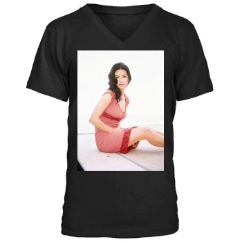 Catherine Zeta-Jones Men's V-Neck T-Shirt