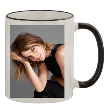 Emma Watson 11oz Colored Rim & Handle Mug