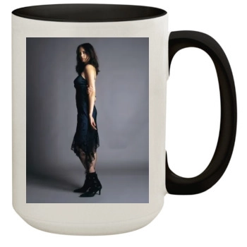 Eva Green 15oz Colored Inner & Handle Mug