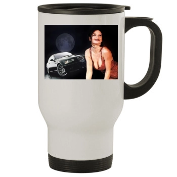 Catherine Zeta-Jones Stainless Steel Travel Mug