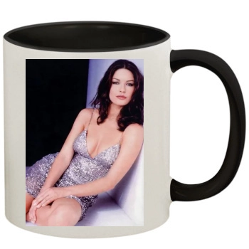 Catherine Zeta-Jones 11oz Colored Inner & Handle Mug