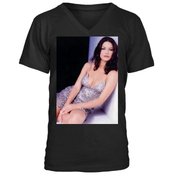 Catherine Zeta-Jones Men's V-Neck T-Shirt