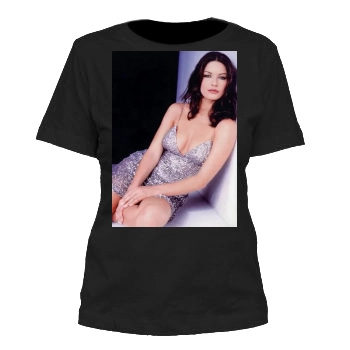 Catherine Zeta-Jones Women's Cut T-Shirt