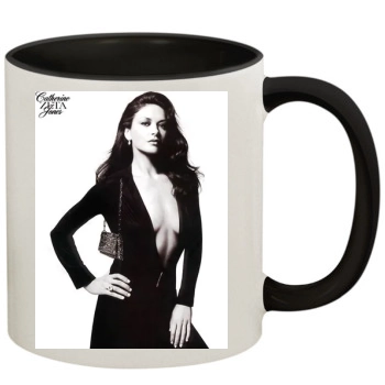 Catherine Zeta-Jones 11oz Colored Inner & Handle Mug