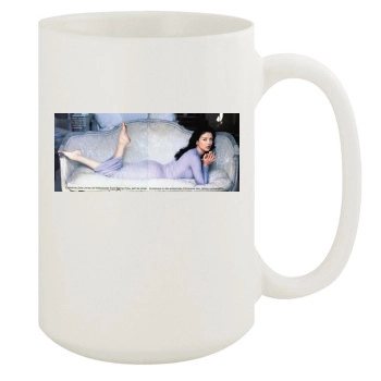 Catherine Zeta-Jones 15oz White Mug