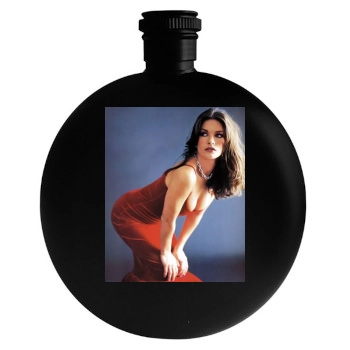 Catherine Zeta-Jones Round Flask