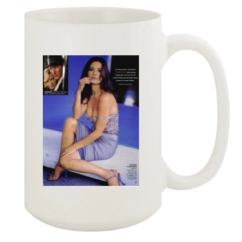 Catherine Zeta-Jones 15oz White Mug