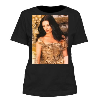 Catherine Zeta-Jones Women's Cut T-Shirt