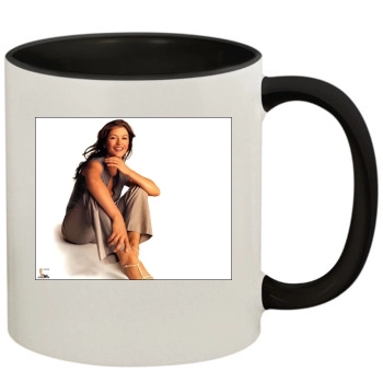 Catherine Zeta-Jones 11oz Colored Inner & Handle Mug