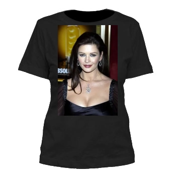 Catherine Zeta-Jones Women's Cut T-Shirt