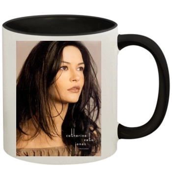 Catherine Zeta-Jones 11oz Colored Inner & Handle Mug