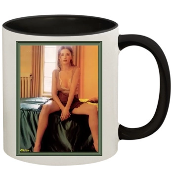 Catherine Zeta-Jones 11oz Colored Inner & Handle Mug