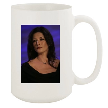 Catherine Zeta-Jones 15oz White Mug