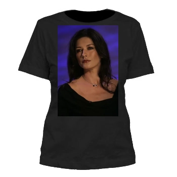 Catherine Zeta-Jones Women's Cut T-Shirt