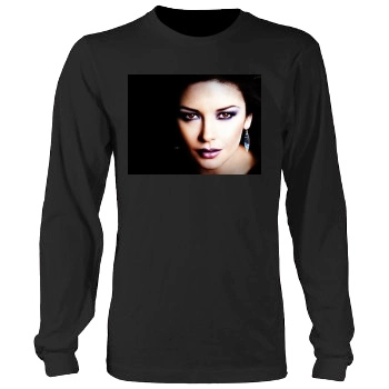 Catherine Zeta-Jones Men's Heavy Long Sleeve TShirt