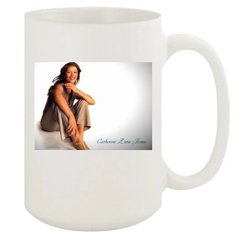 Catherine Zeta-Jones 15oz White Mug