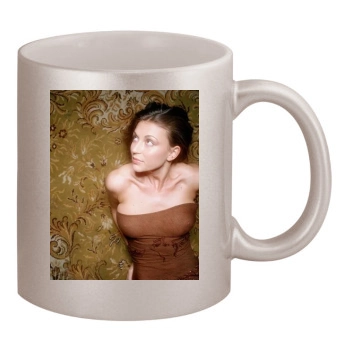 Cerina Vincent 11oz Metallic Silver Mug