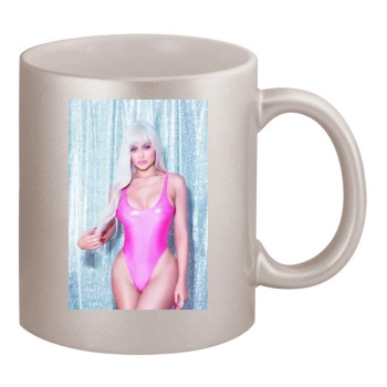 Kylie Jenner 11oz Metallic Silver Mug