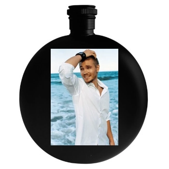 Chad Michael Murray Round Flask