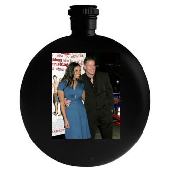 Channing Tatum Round Flask