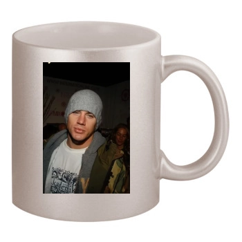 Channing Tatum 11oz Metallic Silver Mug