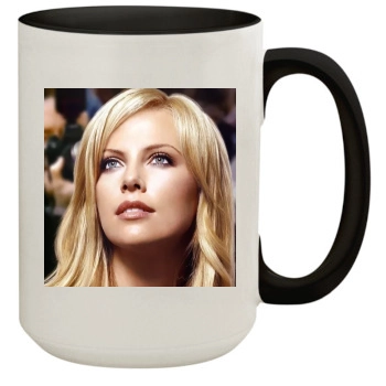 Charlize Theron 15oz Colored Inner & Handle Mug