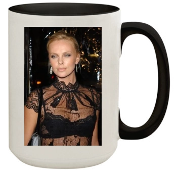 Charlize Theron 15oz Colored Inner & Handle Mug