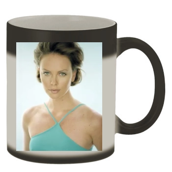 Charlize Theron Color Changing Mug