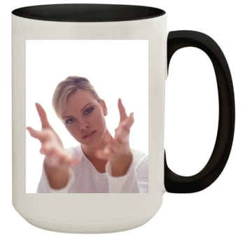 Charlize Theron 15oz Colored Inner & Handle Mug