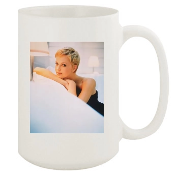 Charlize Theron 15oz White Mug