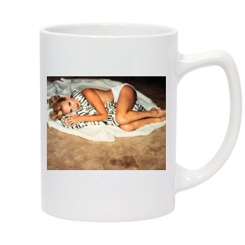 Charlize Theron 14oz White Statesman Mug