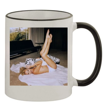 Charlize Theron 11oz Colored Rim & Handle Mug