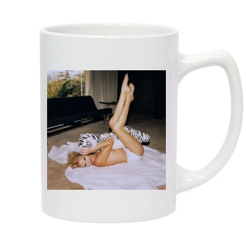 Charlize Theron 14oz White Statesman Mug