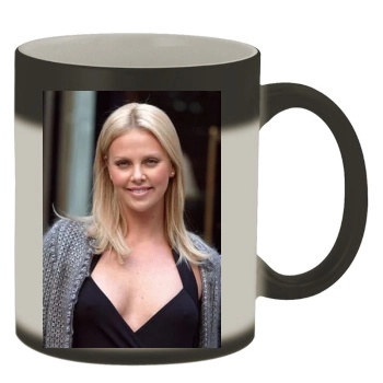 Charlize Theron Color Changing Mug