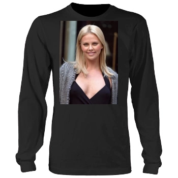 Charlize Theron Men's Heavy Long Sleeve TShirt