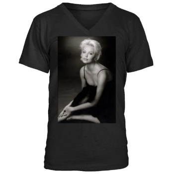 Charlize Theron Men's V-Neck T-Shirt