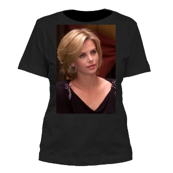 Charlize Theron Women's Cut T-Shirt