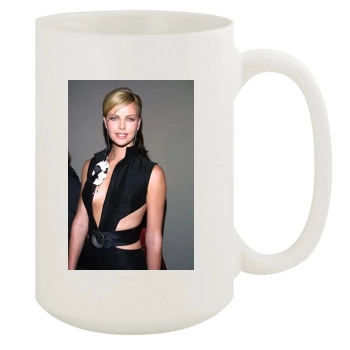 Charlize Theron 15oz White Mug